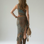 Sylvia | Quiet Drape Midi Dress