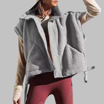 RAY™ - Comfy Warm Fleece Sleeveless Button Down Vest