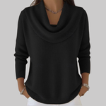 Yael | Soft Cowl Neck Sweater