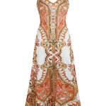 OTTILIE™ – Boho Floral Print Sleeveless Dress
