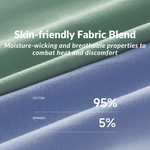 3 Pack Men’s Breathable Anti-Chafing Cotton Briefs