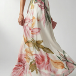 Amelia | Light Floral Maxi Dress