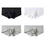 4 Pack Men’s U Convex Mesh Pouch Briefs