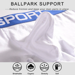 3 Pack Men's Structured Support Pouch Comfort Trunks