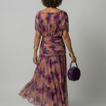 Elin | Off Shoulder Flow Midi Dress