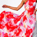 Celeste | Vibrant Tropical Evening Dress