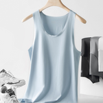Men's Seamless Sports Fitness Vest Sleeveless Tank Top
