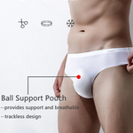 4 Pack Ball Support Seamless Men's Underwear