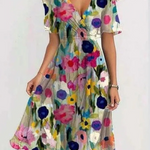 Georgina | Summer Dress with Belly Cover
