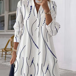 Nina | Wavy Collar Shirt