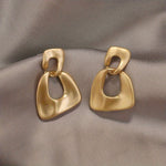 Classic Irregular Geometry Earrings