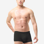 4 Pack Men's Ice Silk Seamless Trunks Underwear
