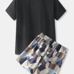 Printed Kimono Pajamas For Men