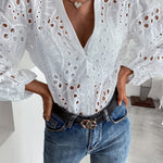 Jackie | Floral Long-Sleeve Blouse