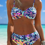 Audrey - Bright Pattern Bikini Set