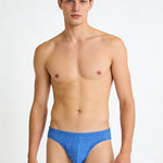 4 Pack Men's Sexy Solid Color Low-Rise Stretch Fit Breathable Briefs