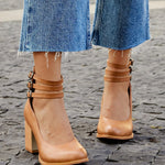 Kallie | Triple Buckle Heels