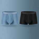 Men's Seamless Trunks with Organic Latex Support Cup