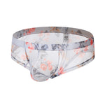 4-pack Men's Lace Print Sheer Mesh Bohemian Boxer Briefs
