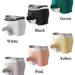 3 Pack Men's Comfy Cotton Dual Pouch Underwear