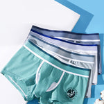 2 Pack Men’s Separate Support Pouch Cotton Trunks