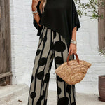 Kassandra | Comfortable Elastic Waist Two-Piece Set
