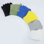 Men's Mesh Breathable Fun Quarter Toe Socks