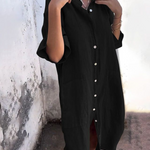 Iris | Boho Shirt Dress