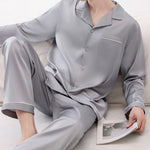 Men's Ice Silk Cooling Lightweight & Airy Ultra-Soft Smooth Lounge & Sleepwear