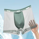 3 Pack Men's Ice Silk Seamless Breathable Quick-Drying Trunks