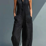 Aubree | Elegant Linen Jumpsuit