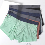 3 Pack Trackless Summer Ultra Thin Pouch Men's Trunks