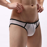 3-pack Men's Nylon Low-rise U-shaped Briefs