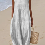 Beatrice - Elegant Sleeveless Dress with Pockets