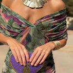 Iryna | Elegant Maxi Dress with V-Neck