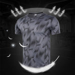 Mens Quick-drying Breathable Short Sleeve T-shirt