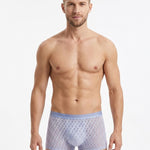 3 Pack Men's 3D Contoured Pouch Breathable Honeycomb Mesh Trunks