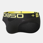 2 Pack Men's Hips Lifting Cotton Low-rise Briefs