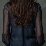 Helen | Half-Zip Blouse Long Sleeve Knit