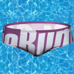 Men's Sexy Letter Printed Swim Briefs