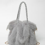 CHARLOTTE™ - Versatile Plush Velvet Shoulder Tote Bag