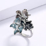 Moonlit Garden Bloom Ring