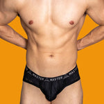 2 Pack Men's Low-Rise Sexy Lace U-Pouch Briefs