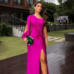Estella™ - One-Sleeve Evening Dress