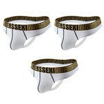3 Pack Men's Sexy Soft Breathable Seamless Thong
