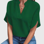Beatrix | Soft and Elegant V-Neck Shirt