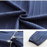 Men's Cotton Knit Classic Pajamas Set