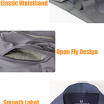 Breathable Sports Boxer Briefs with Open Fly