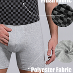 Men's Tummy Control Boxer Briefs With Functional Fly