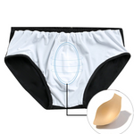 Men’s Waistband Drawstring Beach Swim Shorts